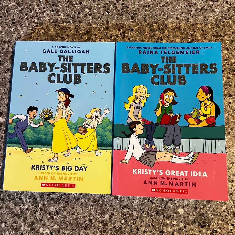 Bundle of 2 Baby-Sitters Club Books